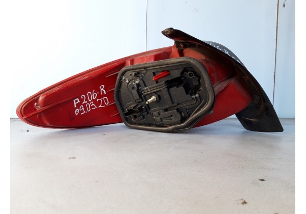 Ліхтар задній правий Peugeot 206, 6351P1